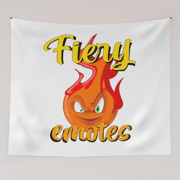 Item preview, Fiery emotes designed and sold by TheEndDesign.