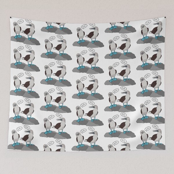 Item preview, Blue Footed Boobies designed and sold by Slightlyunderrated Art.