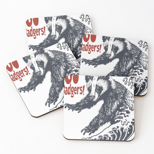 Item preview, Wisconsin Badgers, Go Badgers designed and sold by landletsy.