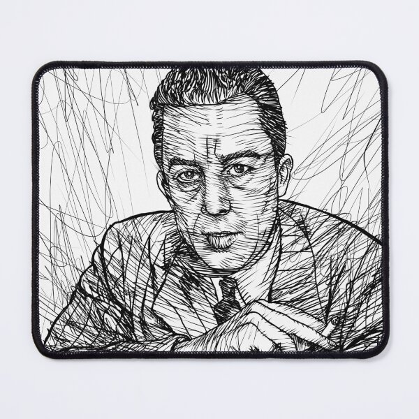 Item preview, ALBERT CAMUS ink portrait .3 designed and sold by lautir.