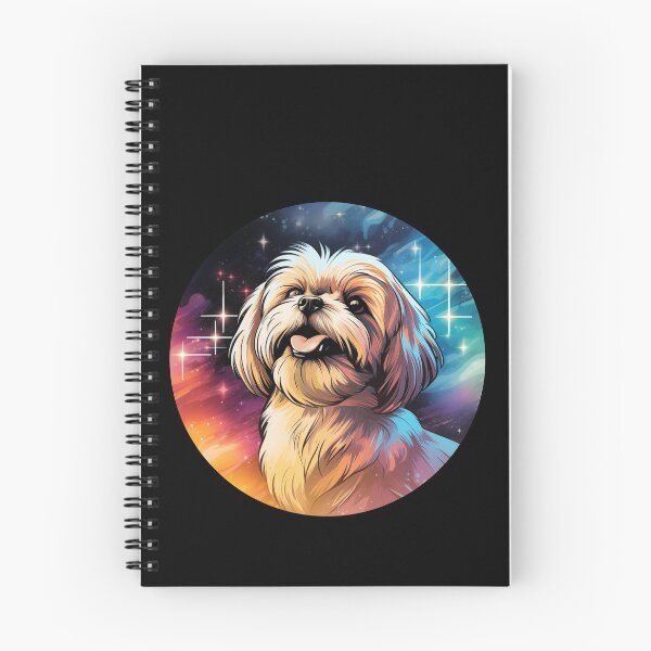 Item preview, Lhasa Apso Retro Space designed and sold by AussieWonders.