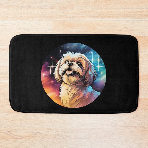 Item preview, Lhasa Apso Retro Space designed and sold by AussieWonders.