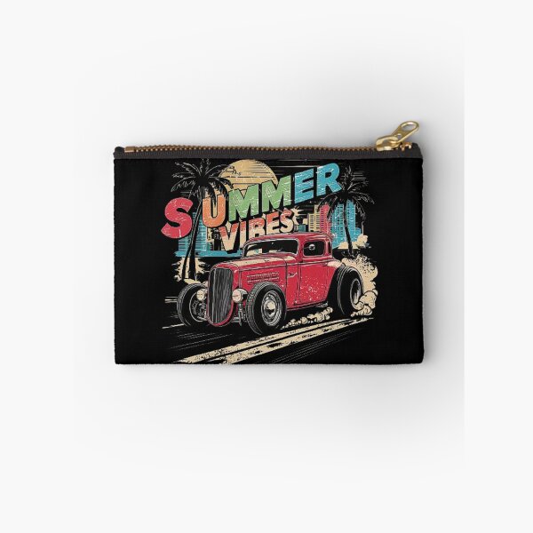 Item preview, Summer Vibes: Retro Hot Rod Cruising Through a Sunny Cityscape designed and sold by love3617.