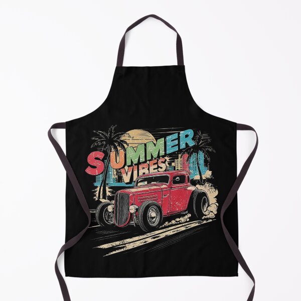 Item preview, Summer Vibes: Retro Hot Rod Cruising Through a Sunny Cityscape designed and sold by love3617.