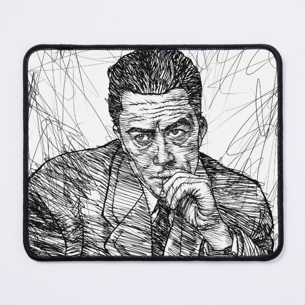 Item preview, ALBERT CAMUS ink portrait .4 designed and sold by lautir.