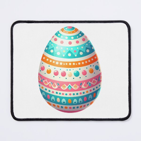 Item preview, easter egg with colorful decoration designed and sold by Expressions-Sel.