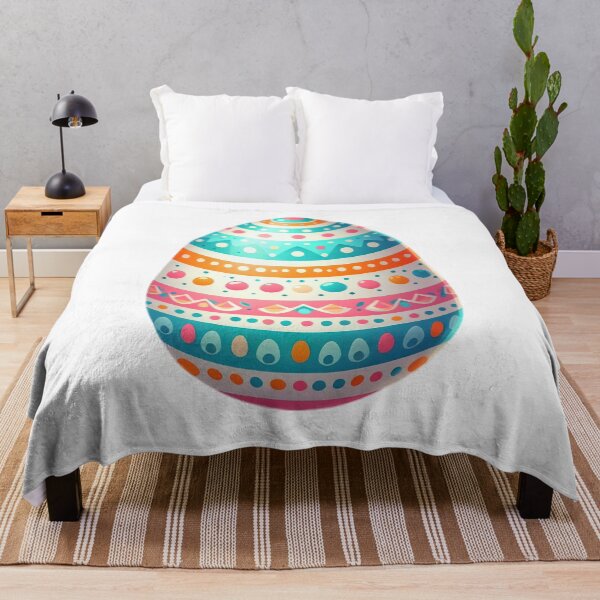 Item preview, easter egg with colorful decoration designed and sold by Expressions-Sel.