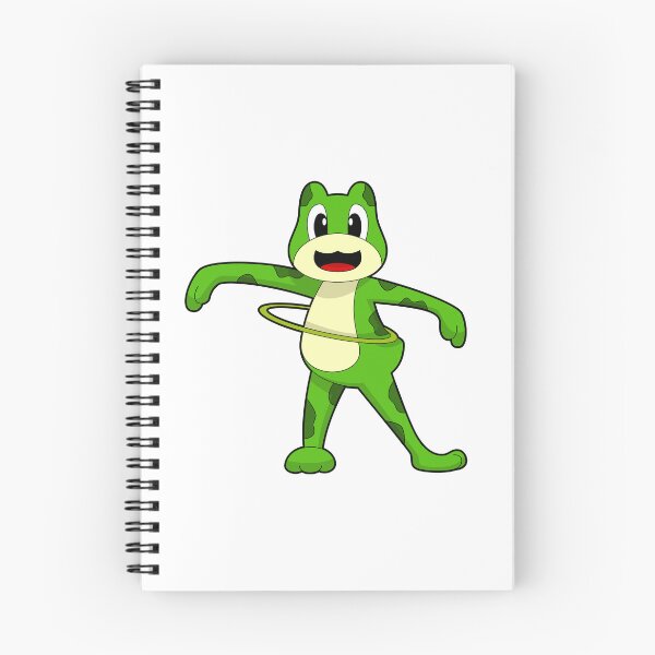 Item preview, Frog Fitness hoop Workout Gymnastics designed and sold by Snabdesign84.
