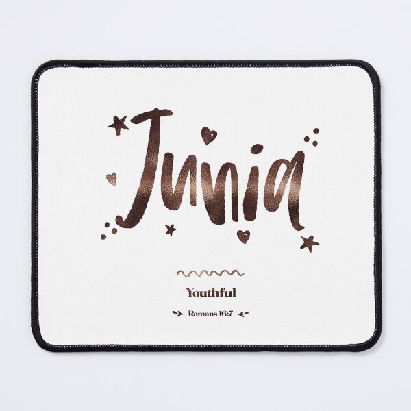 Item preview, Junia | Romans 16 7 | Youthful | Christian Name with Biblical Meaning For Girl | Christian Name Collection designed and sold by Blessed Be Your Name.