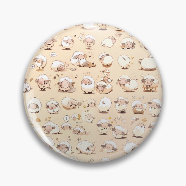 Item preview, Sheep Pattern designed and sold by SweetMagicDream.