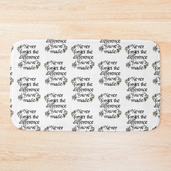 Item preview,  Never Forget The Difference You've Made designed and sold by belladesign7.