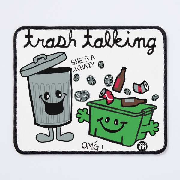 Item preview, TRASH TALKING designed and sold by TODD GOLDMAN.