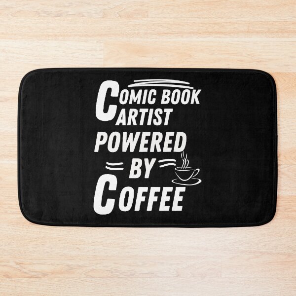 Item preview, Comic Book Artist powered by coffee designed and sold by annoying-shirts.