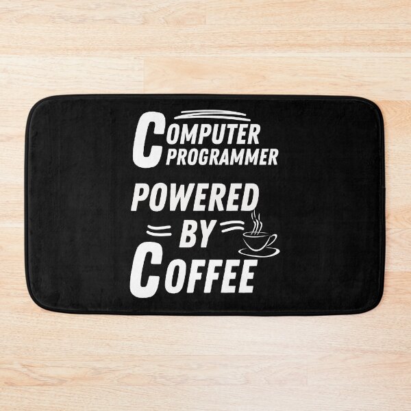 Item preview, Computer Programmer powered by coffee designed and sold by annoying-shirts.