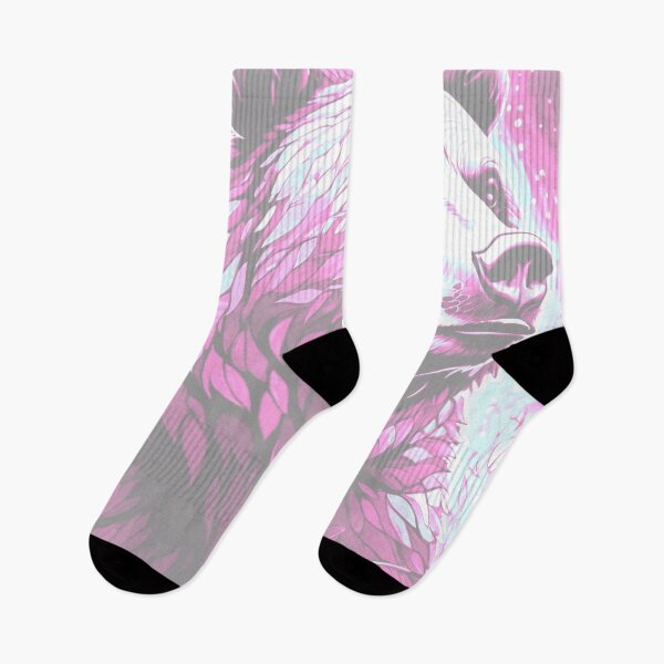 Item preview, Majestic Arctic Wanderer: The White and Pink Grizzly designed and sold by GrizzlyCollective.