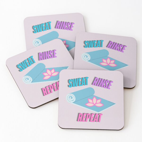 Item preview, Sweat, Rinse, Repeat Yoga designed and sold by Thewelllife.