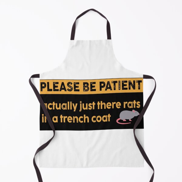 Item preview, Please Be Patient: Im actually three rats in a trench coat Bumper designed and sold by fanky-bumper.