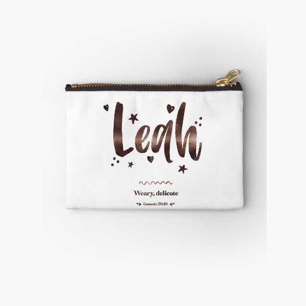 Item preview, Leah | Genesis 29 16 | Weary Delicate | Christian Name with Biblical Meaning For Girl | Christian Name Collection designed and sold by Blessed Be Your Name.
