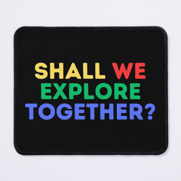 Item preview, Shall We Explore Together (Mood Colors) designed and sold by MoodThreads.