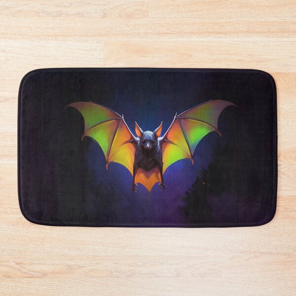 Item preview, Colourful Bat Art designed and sold by Obsidian Ink by Wilshire.
