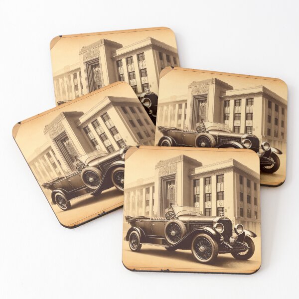 Item preview, Golden Age Glamour - Classic Car Elegance designed and sold by FarBeyound.