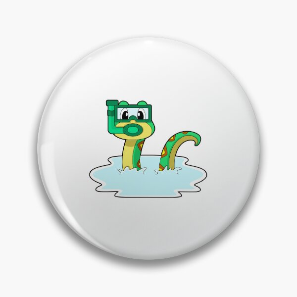 Item preview, Snake Swimming Swimming goggles designed and sold by Snabdesign84.