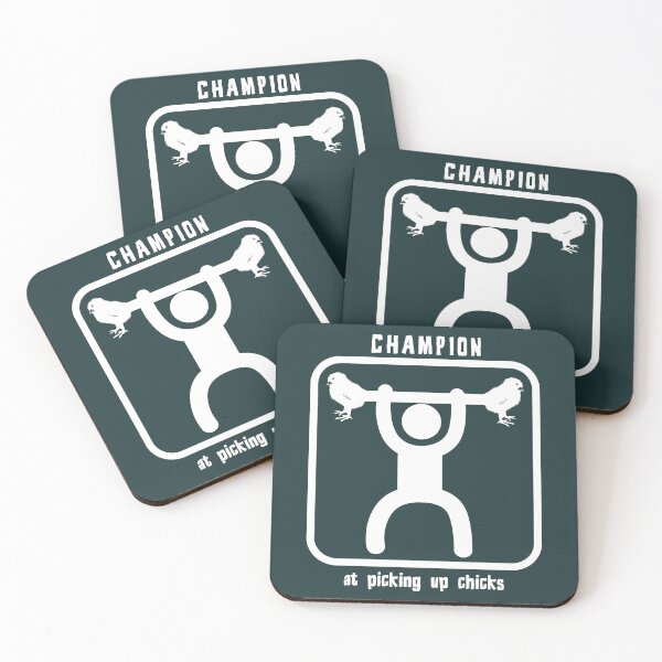 Item preview, Champion at picking up chicks (white) designed and sold by SolidEarthArt.