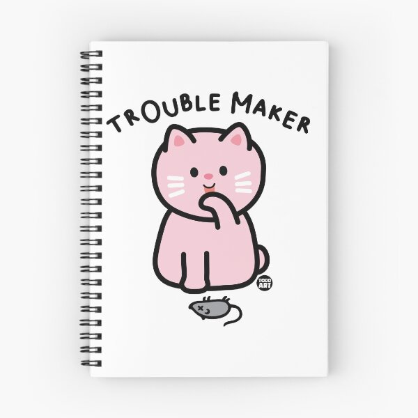 Item preview, TROUBLE MAKER CAT designed and sold by TODD GOLDMAN.