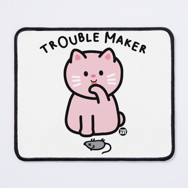 Item preview, TROUBLE MAKER CAT designed and sold by TODD GOLDMAN.