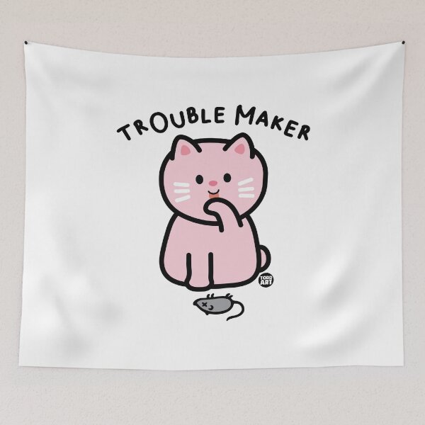 Item preview, TROUBLE MAKER CAT designed and sold by TODD GOLDMAN.