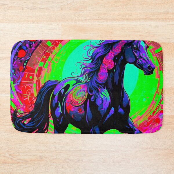 Item preview, Vibrant Gallop: The Equestrian Symphony of Color designed and sold by GrizzlyCollective.