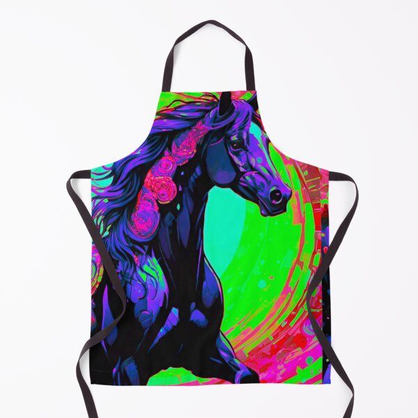 Artikelvorschau, Vibrant Gallop: Die Sinfonie der Farben des Pferdesports entworfen und verkauft von GrizzlyCollective.