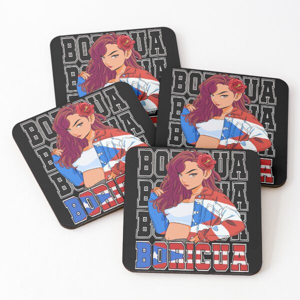 Item preview, Puerto Rican Girl Boricua Puertorriqueña Latina  designed and sold by Nosek1ng.