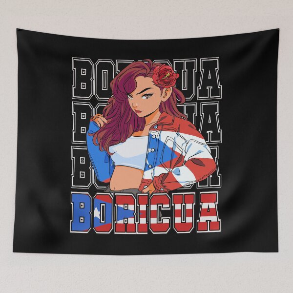 Item preview, Puerto Rican Girl Boricua Puertorriqueña Latina  designed and sold by Nosek1ng.