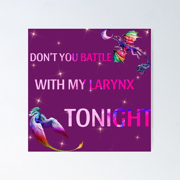 Item preview, Battle of the LARYNX  designed and sold by Claire quinns.