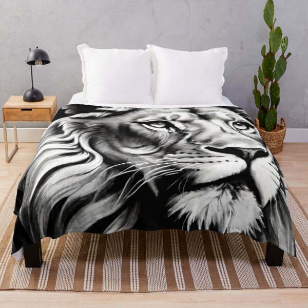 Item preview, Monochrome Majesty: The Regal Lion designed and sold by GrizzlyCollective.