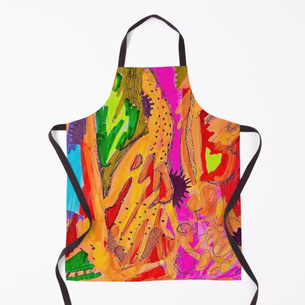 Item preview, 642. Colorful Abstract Mess: Vibrant Chaos: Abstract Felt Art by Veera Zukova designed and sold by Veera Zukova.