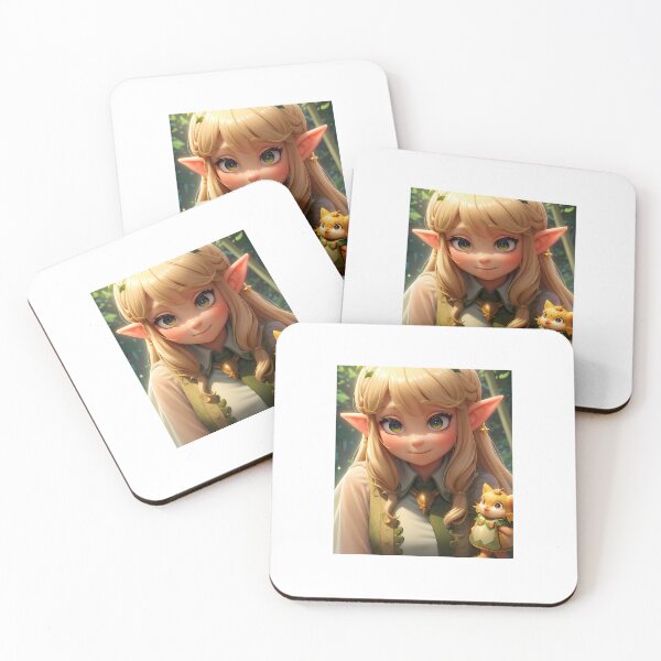Item preview, Chica elfa AI designed and sold by lusiakotowska.