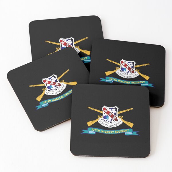 Item preview, Army - 327th Infantry Regiment - DUI w Br - Ribbon X 300 designed and sold by Military Insignia Products.