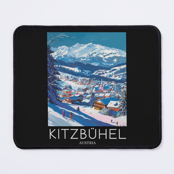Item preview, A Pop Art Travel Print of Kitzbühel - Austria designed and sold by StudioRedKoala.