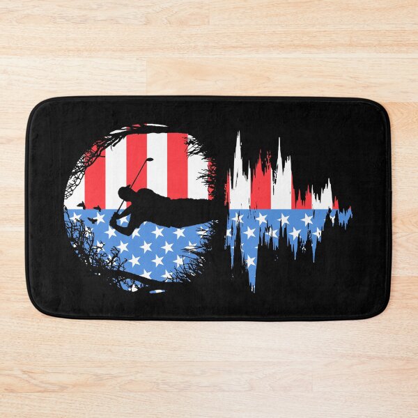 Item preview, 4th Of July Golf Golfer Dad USA Flag Sunset Father's Day designed and sold by GrandeDuc.