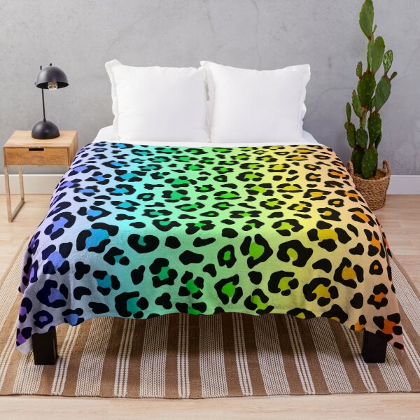 Item preview, Rainbow Leopard Pattern designed and sold by omg-designs.