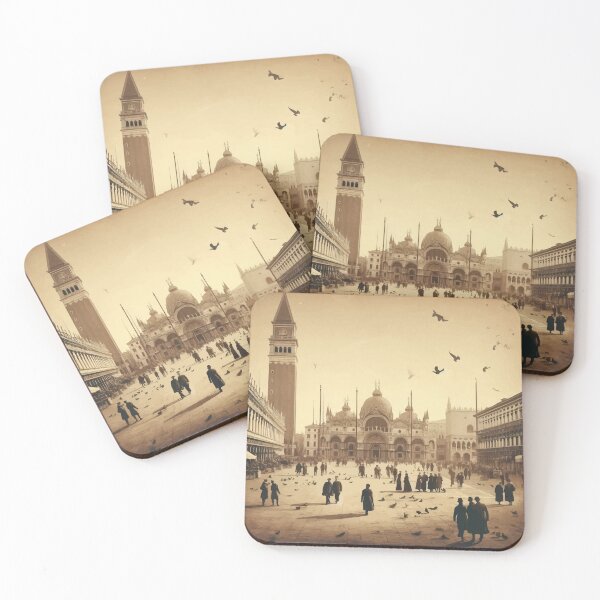 Item preview, Venetian Echoes - Timeless Piazza San Marco designed and sold by FarBeyound.