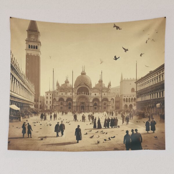 Item preview, Venetian Echoes - Timeless Piazza San Marco designed and sold by FarBeyound.