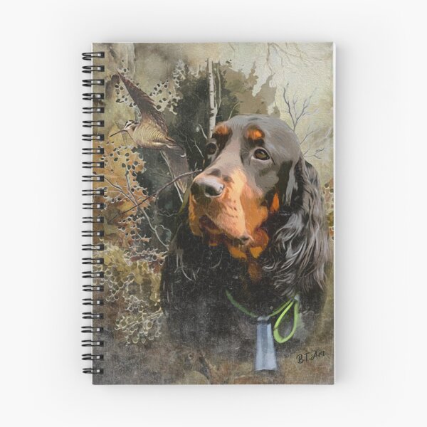 Item preview, Beautiful Gordon Setter with Woodcock designed and sold by TammyHunterArt.