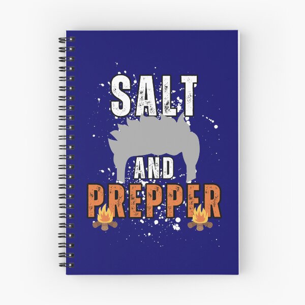 Item preview, Salt And Prepper Funny Prepping Cool Survivalist designed and sold by SharpThreadZ.