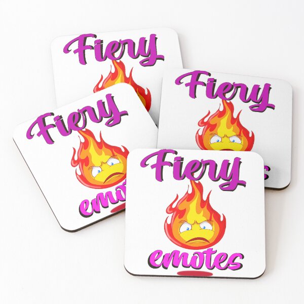 Artikelvorschau, Feurige Emotes entworfen und verkauft von TheEndDesign.