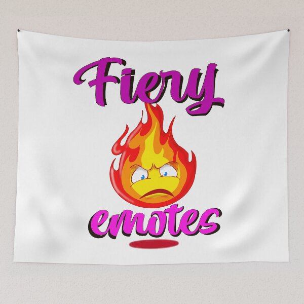 Item preview,  Fiery emotes designed and sold by TheEndDesign.