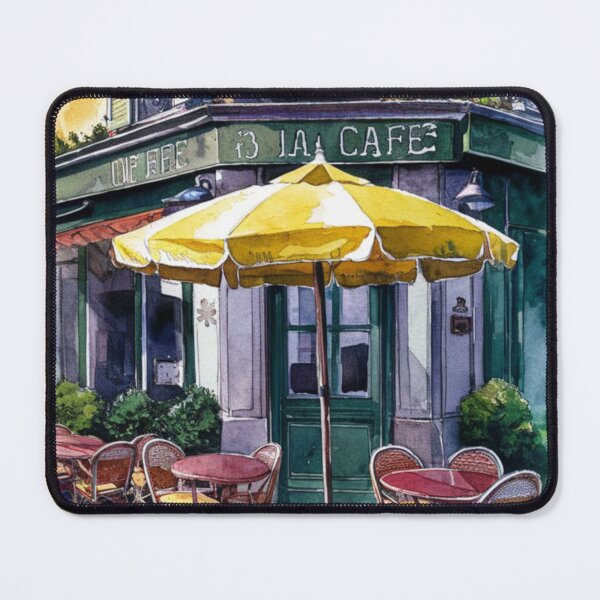 Item preview, Paris Cafe Charm | French Art Landscape Painting….. By Carraann designed and sold by CARRAANN.