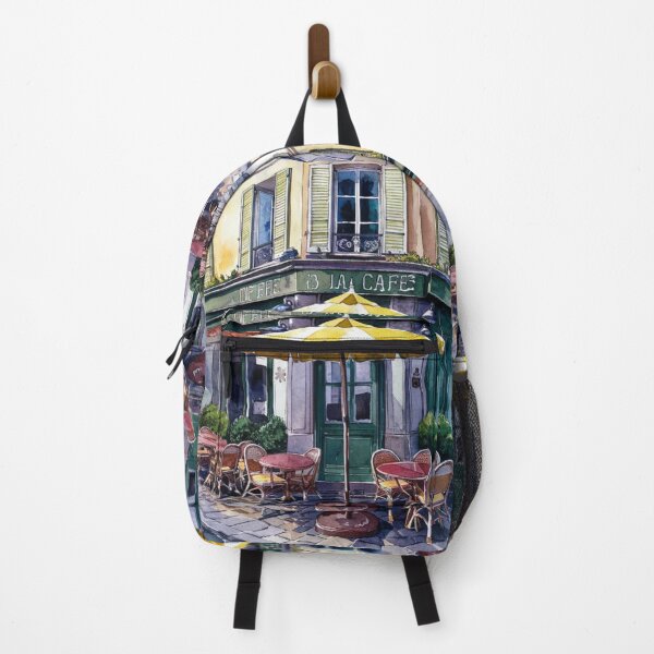 Item preview, Paris Cafe Charm | French Art Landscape Painting….. By Carraann designed and sold by CARRAANN.